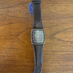 Skagen Women's Watch with Brown Leather Strap